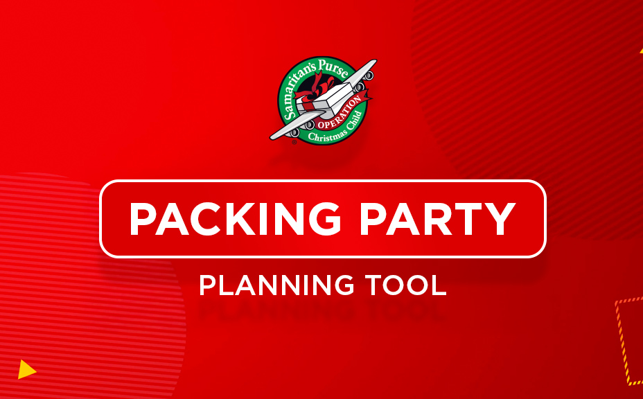 packing party planning tool