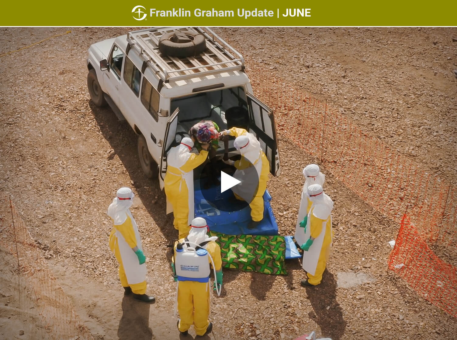Samaritan's Purse responding to the Ebola outbreak in the Democratic Republic of the Congo
