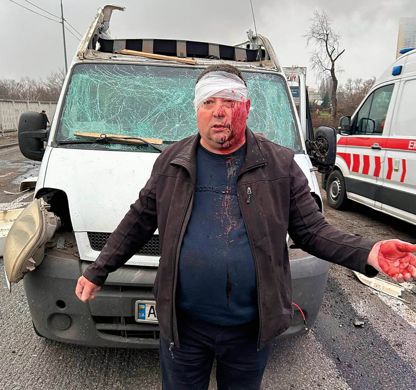 Samaritan's purse volunteer with Rose Herrera