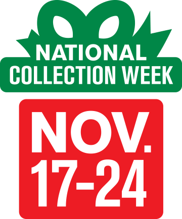 National Collection Week is Nov. 17-24