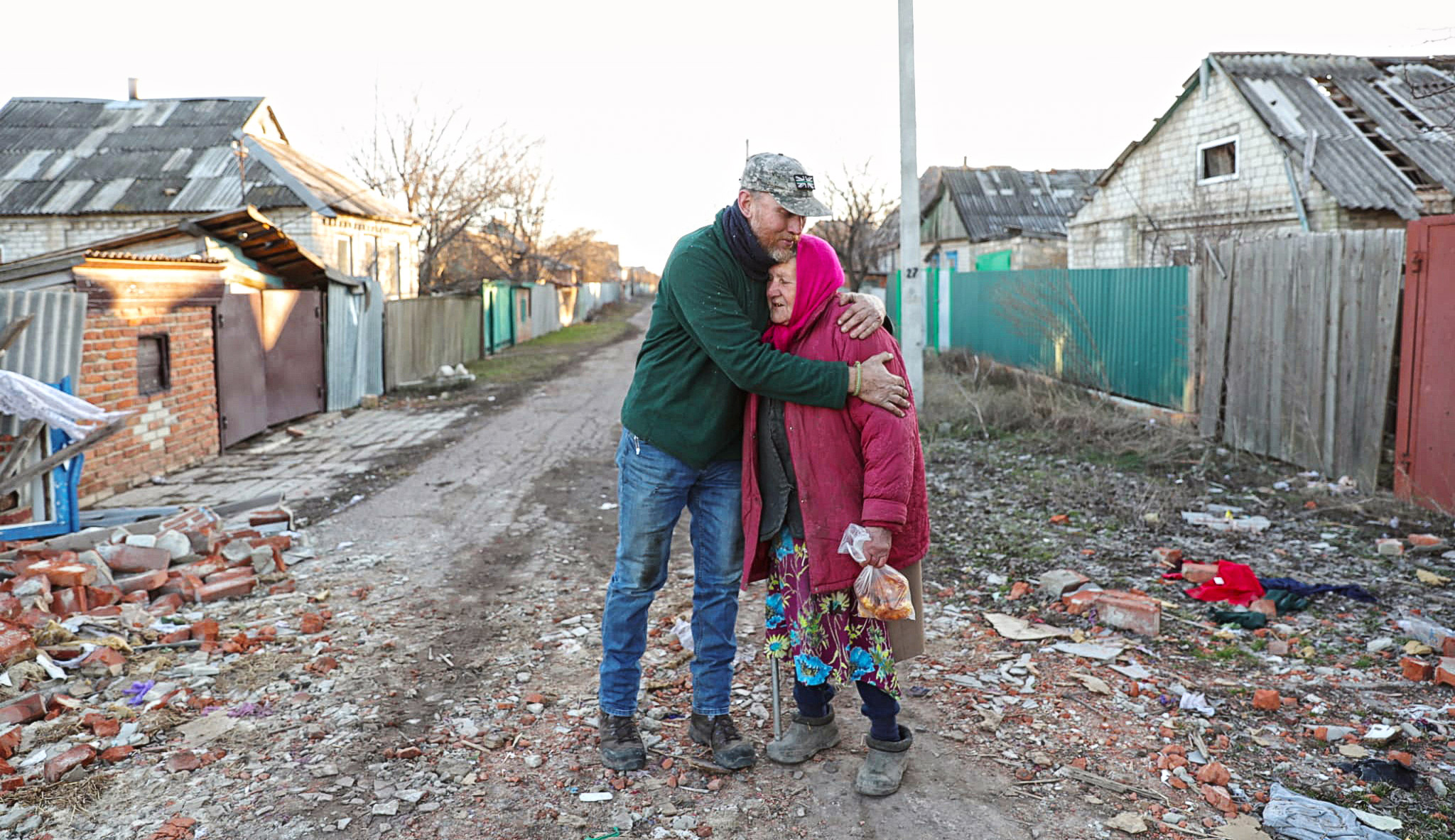 A couple in the Ukraine