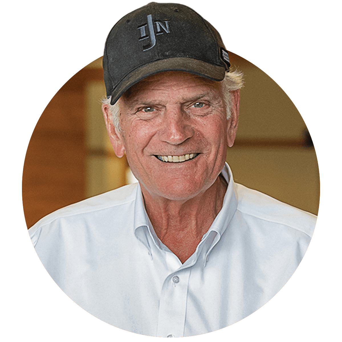 Profile image of Franklin Graham smiling wearing a black hat and white button up shirt