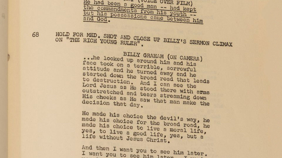 Script from the film.