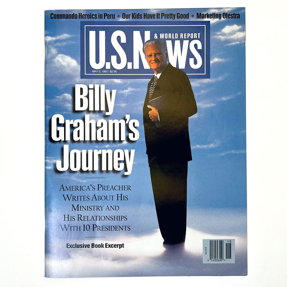 Cover of U.S. News magazine.